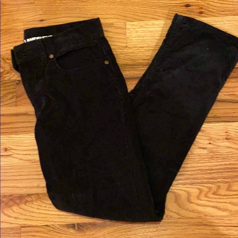 Black Corduroy Pants